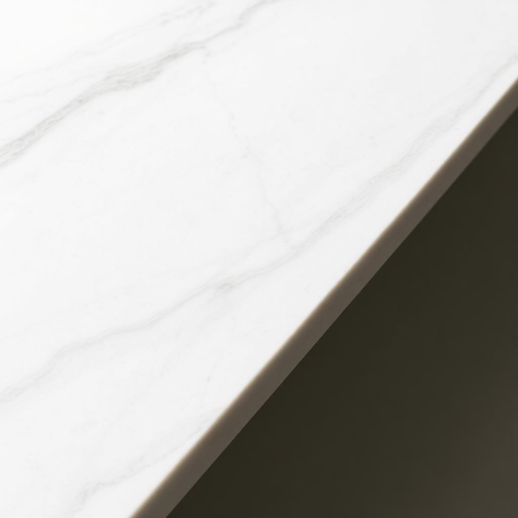 Honed Marble Island — Natural Stone Fabrication in Newport Beach